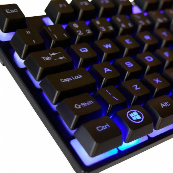 Kit Teclado e Mouse Gamer Exbom M-G3R RGB USB ABNT2 Com Fio - Imagem 4