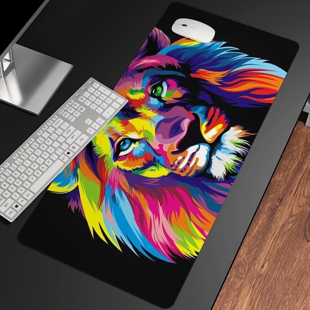 Mouse Pad Gamer Extra Grande Exbom Rei Leão 700x350x3mm - Imagem 1