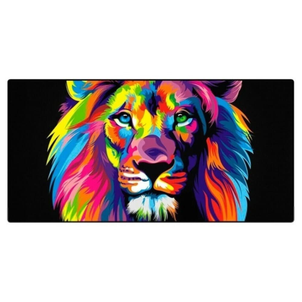 Mouse Pad Gamer Extra Grande Exbom Rei Leão 700x350x3mm - Imagem 3