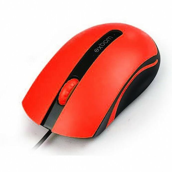 Mouse Óptico USB Exbom MS-50 Colorido 1000 DPI - Imagem 1