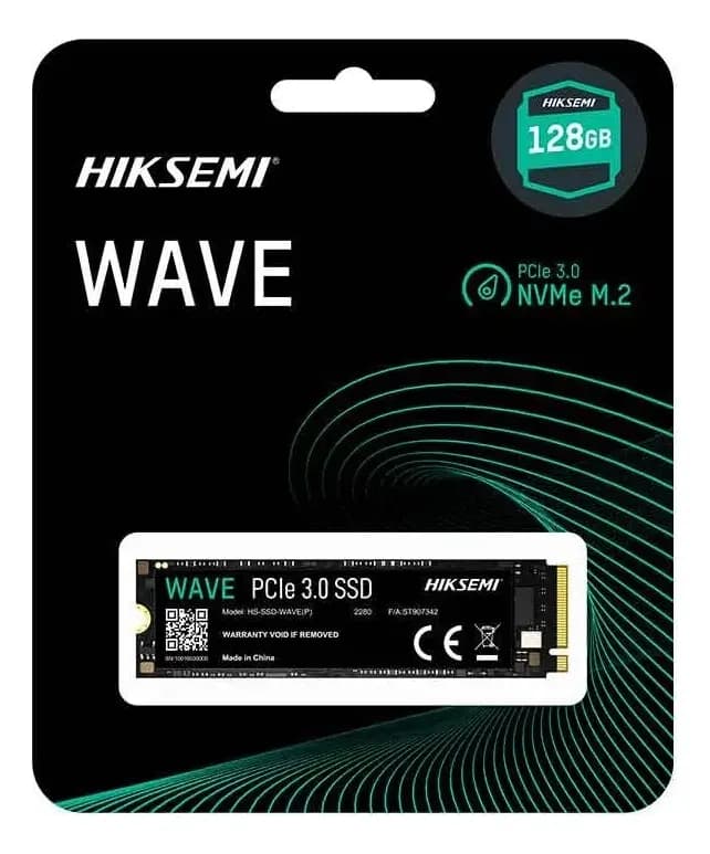 SSD 512GB Hiksemi Wave M.2 2280 PCIe 3.0 NVMe - Leitura 2500MB/s - Novo - Imagem 1