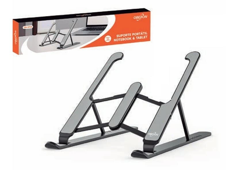 Suporte Portátil Ajustável para Notebook e Tablet Oberon OR-SP35 - Imagem 1