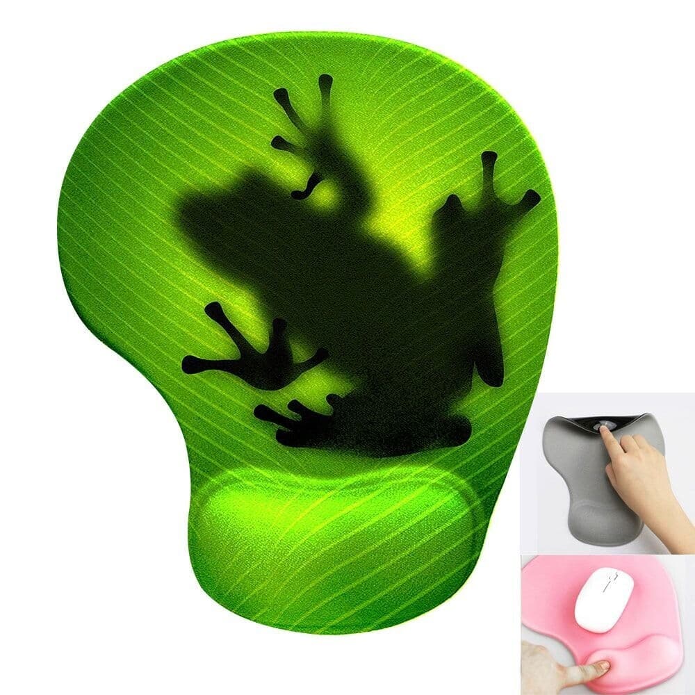Mouse Pad Ergonômico Exbom MP-AU2319C com Apoio de Punho e Base Antiderrapante - Imagem 1