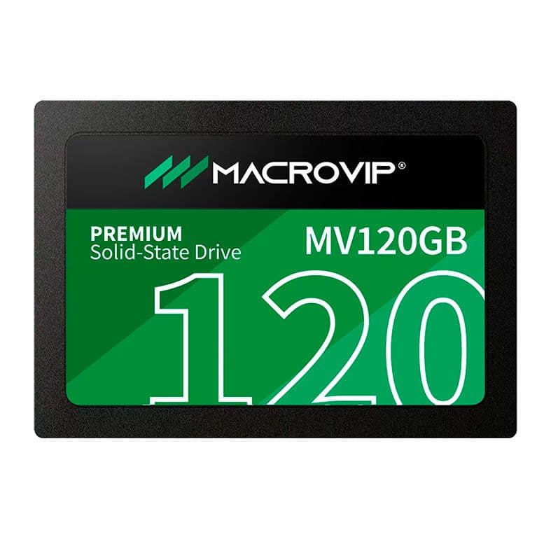 SSD 120GB Macrovip MV120GB SATA III 2.5" - Leitura 520MB/s - HD Estado Sólido - Novo - Imagem 1